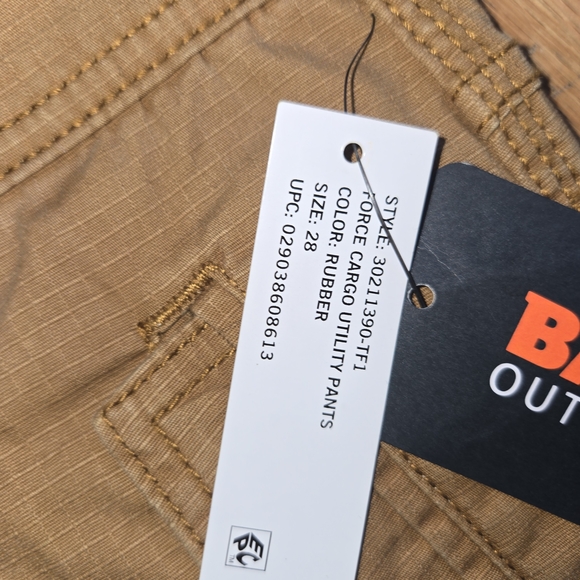 Bass Outdoor Men's Tapered-Fit Force Cargo Pants - Picture 3 of 7